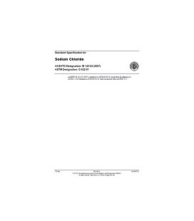 AASHTO M 143-03 (2007)