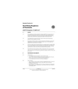 AASHTO R 43M/R 43-07