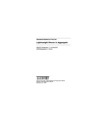 AASHTO T 113-06 (2010)