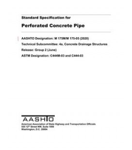 AASHTO M 175M/M 175-05 (2020)