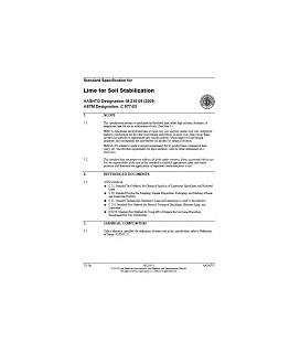 AASHTO M 216-05 (2009)