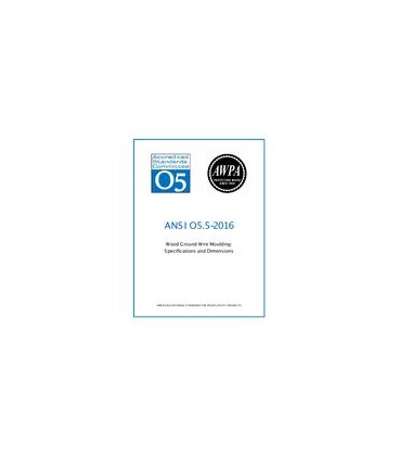 ANSI O5.5-2010 (R2016)