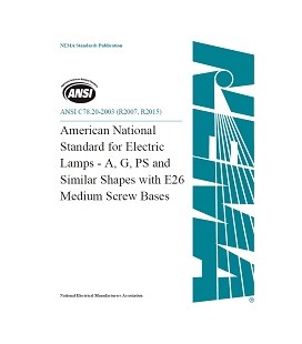 ANSI C78.20-2003 (R2007, R2015)