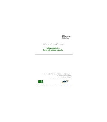 ANSI B65/NAPIM 177.1-2007