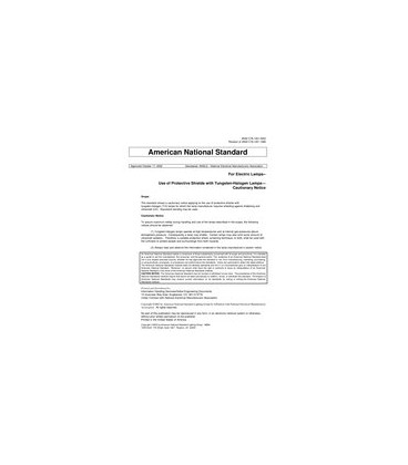 ANSI C78.1451-2002 (S2018)