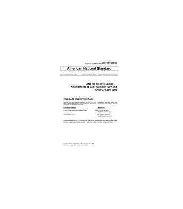 ANSI C78.370.390-2002 (R2011)