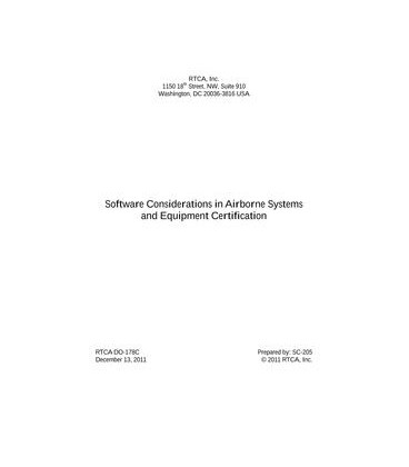 RTCA DO-178C