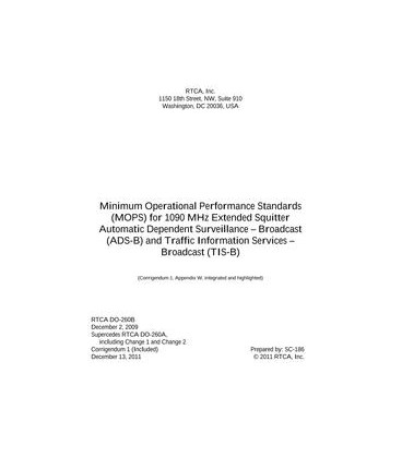 RTCA DO-260B with Corrigendum 1