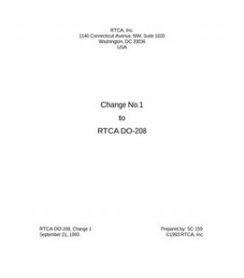 RTCA DO-208 Change 1
