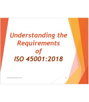 ISO 45001:2018 PPT-Requirements of ISO 45001 Training Materials
