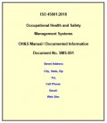 ISO 45001:2018 Complete SMS with 18 Procedures