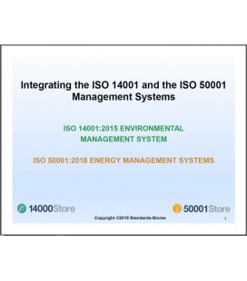 14001:2015 + 50001:2018  Integrating PowerPoint Presentation