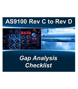 AS9100D - C to D Gap Checklist