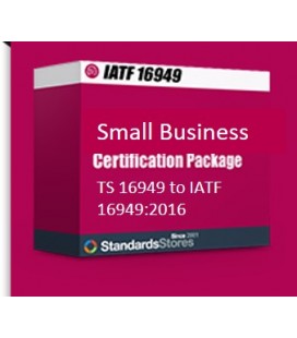 IATF 16949:2009 to 2016 Small Business Package Transition (2009>>2016)