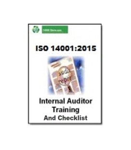 14001:2015 Internal Auditor Training &amp; Checklist Package