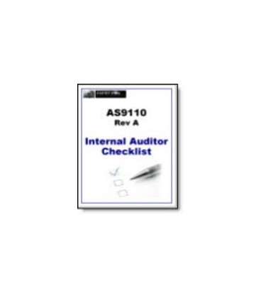 AS9110A Internal Auditor Checklist