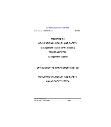 45001:2018 Small Business for existing 14001:2015 EMS