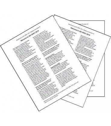 50001:2018 Set of Employee Newsletters