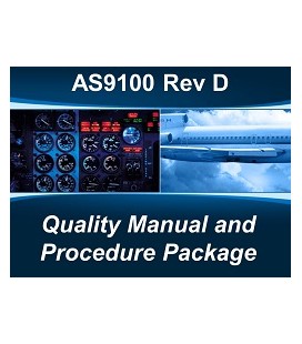 AS9100D Quality Manual and Procedure Package