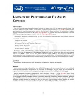 ACI 232.4T-20
