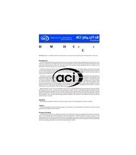 ACI 364.17T-18