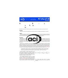 ACI 364.15T-18