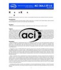 ACI 364.13T-15