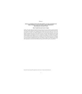 Recent Advances in the Design of Prestressed Concrete Piles in Marine Structures in Seismic Regions