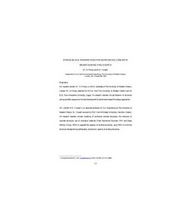 Innovations in Fire Design of Concrete Structures