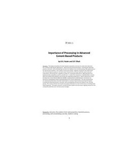 Fabrication Technology for Thin Cementitious Products