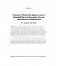 Parameters Affecting the Measurements of Embedded Electrical Sensors for Concrete Health Monitoring Applications