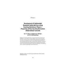 9th Canmet/ACI Int Conference on Recent Advances in Concrete Technology