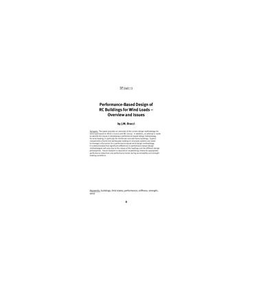 Performance-Based Design of Concrete Building for Wind Loads