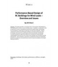 Performance-Based Design of Concrete Building for Wind Loads