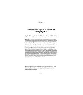 7th International Symposium on Fiber-Reinforced (FRP) Polymer Reinforcement for Concrete Structures