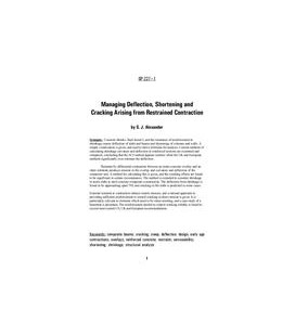 Shrinkage and Creep of Concrete