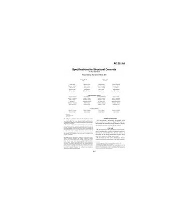 ACI 301-05