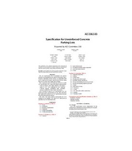 ACI 330.1-03