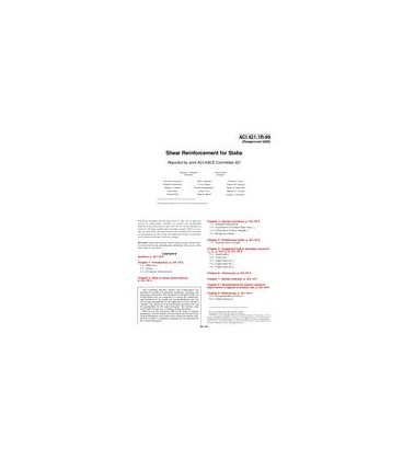 ACI 421.1R-99 (R2006)