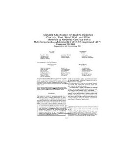 ACI 503.1-92(R2003)