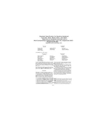 ACI 503.1-92(R2003)