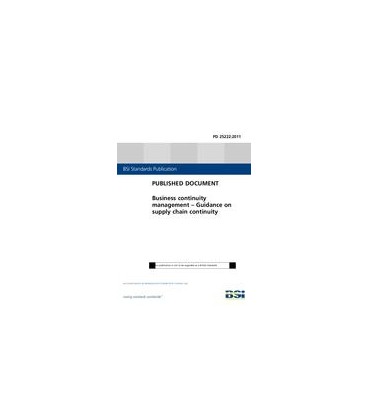 BS PD 25222:2011