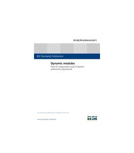 BS PD IEC/TR 62343-6-8:2011