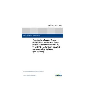 BS PD CEN/TR 10353:2011