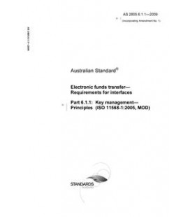 AS 2805.6.1.1-2009
