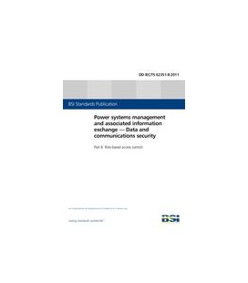 BS DD IEC/TS 62351-8:2011