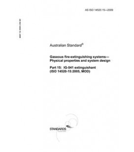 AS ISO 14520.15-2009                        [ Superseded ]