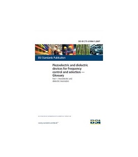 BS DD IEC/TS 61994-1:2007