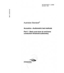 AS ISO 8253.1-2009                        [ Superseded ]