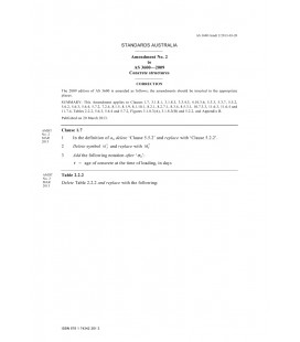 AS 3600-2009 AMDT 2                        [ Available Superseded ]